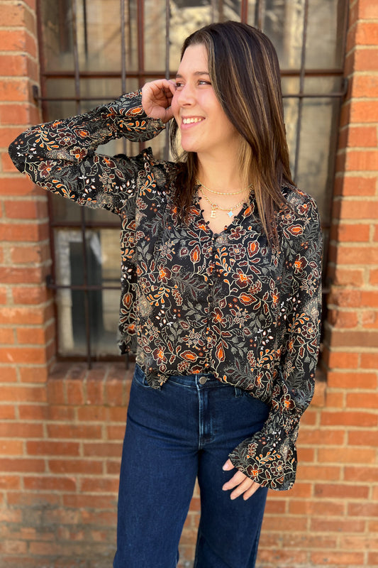 Aurielle Floral Blouse
