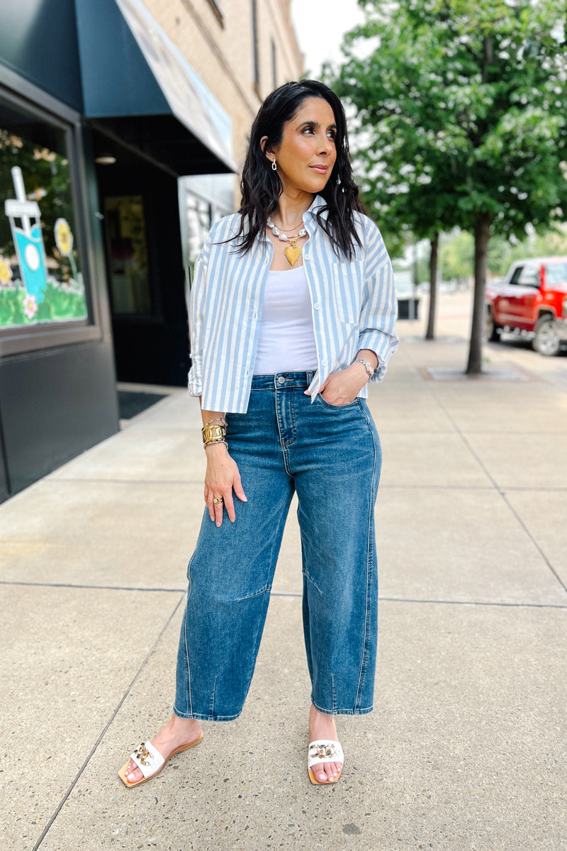 Barni Stretch Barrel Jeans