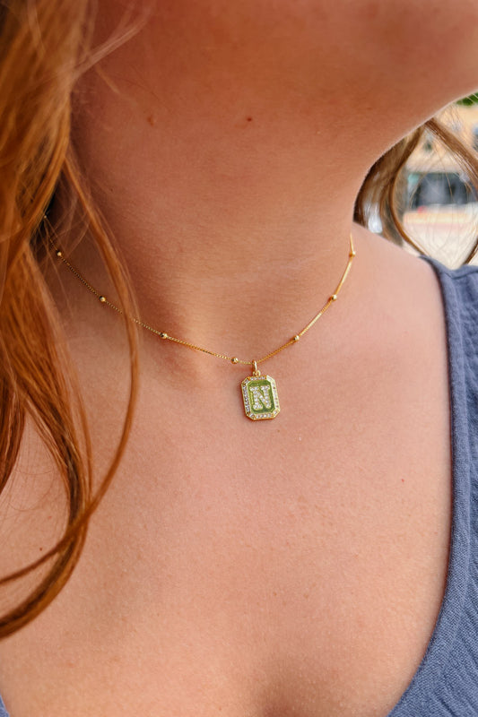 Cheye Initial Necklace