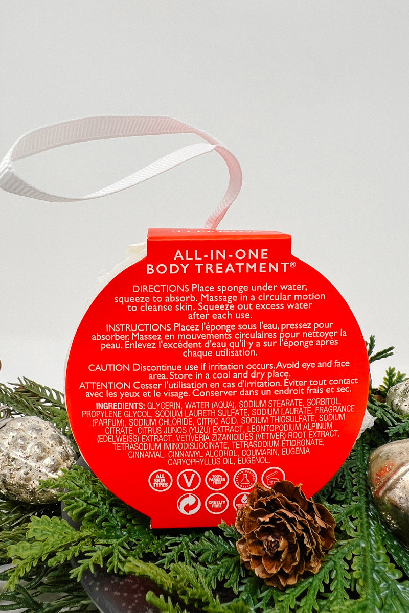 Cinnamon Bark Winter Celebration Body Wash Sponge