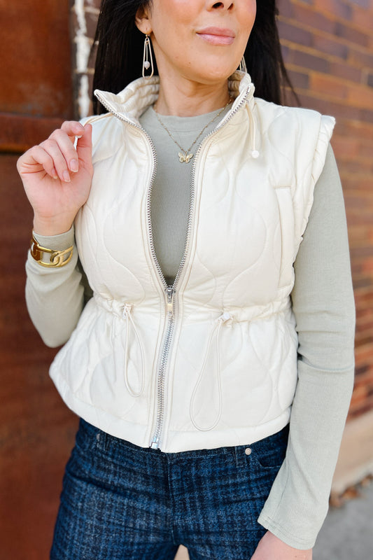 Harlow Quilted Vest