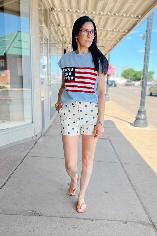 Hazy Mornings Polka Dot Shorts