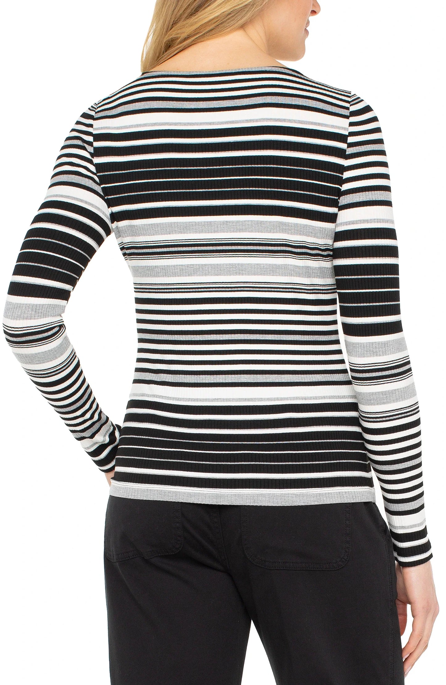 Helena Boat Neck Knit Top