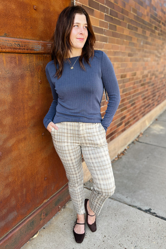 Hi-Rise Kelsey Trouser