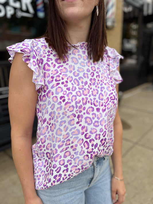 Can’t Be Tamed Leopard Top