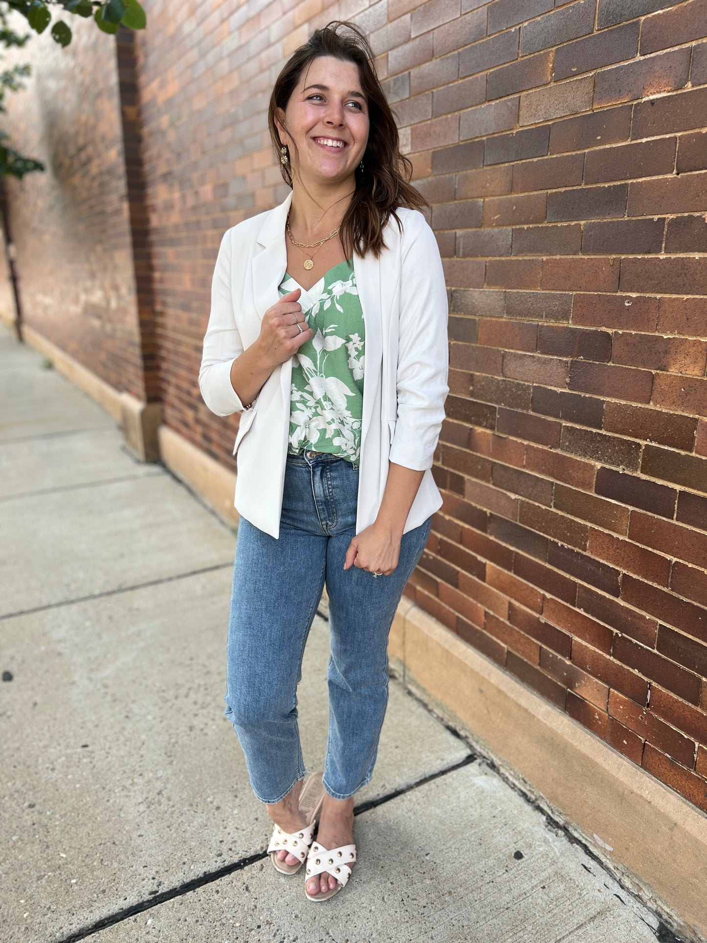 Calista Shirred CG Blazer