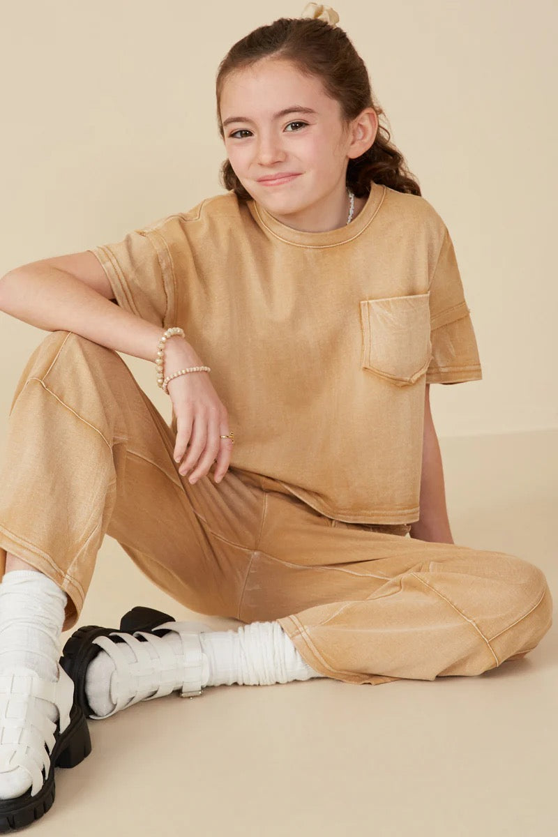 Kambell Raw Edge Tee