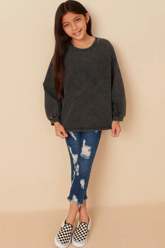 Brooklyn Star Girls Sweatshirt