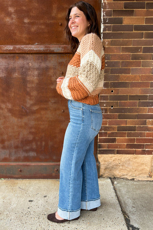 Janene Cuffed Palazzo