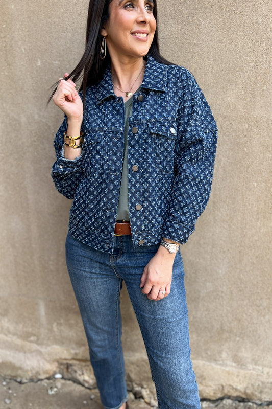 Katlynn Crop Trucker Jacket