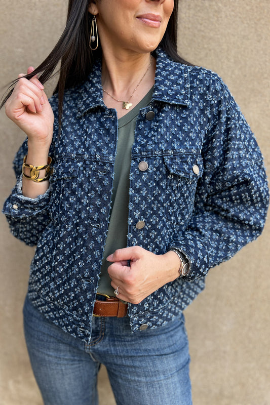 Katlynn Crop Trucker Jacket