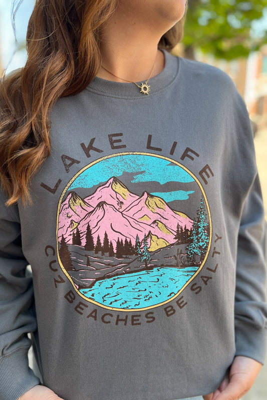 Lake Life Graphic Sweatshirt