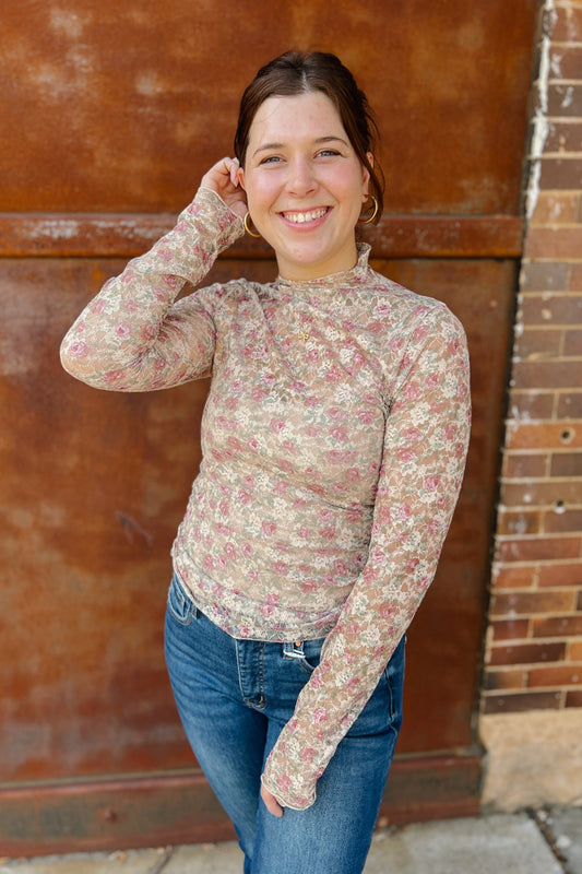 Mischa Lace Long Sleeve