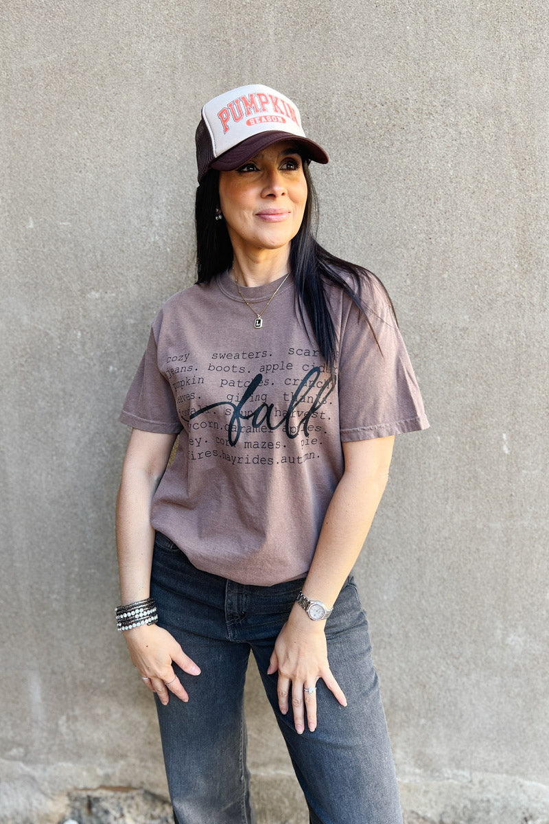 Pumpkin Season Trucker Hat