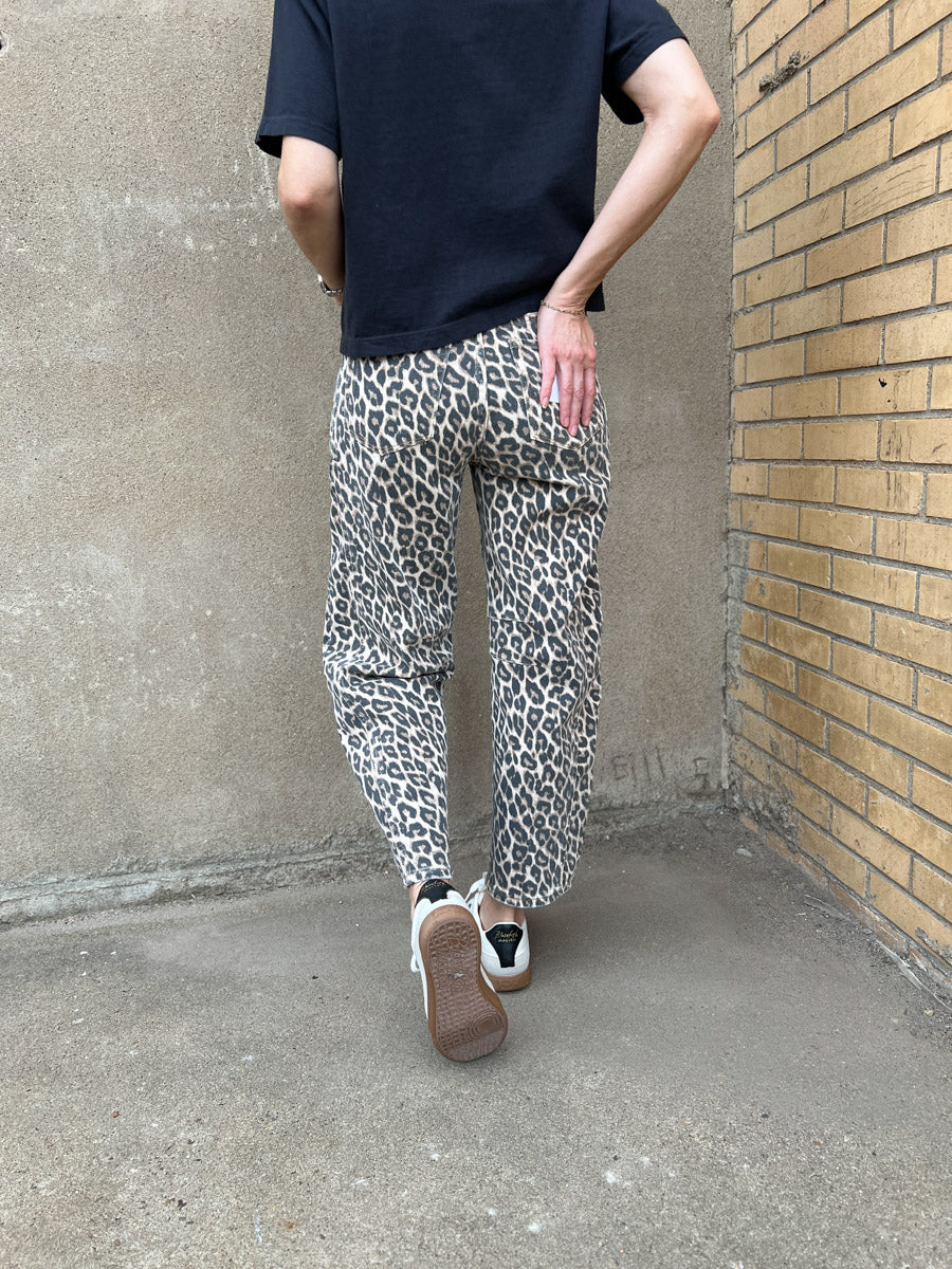 Reya Leopard Print Barrel