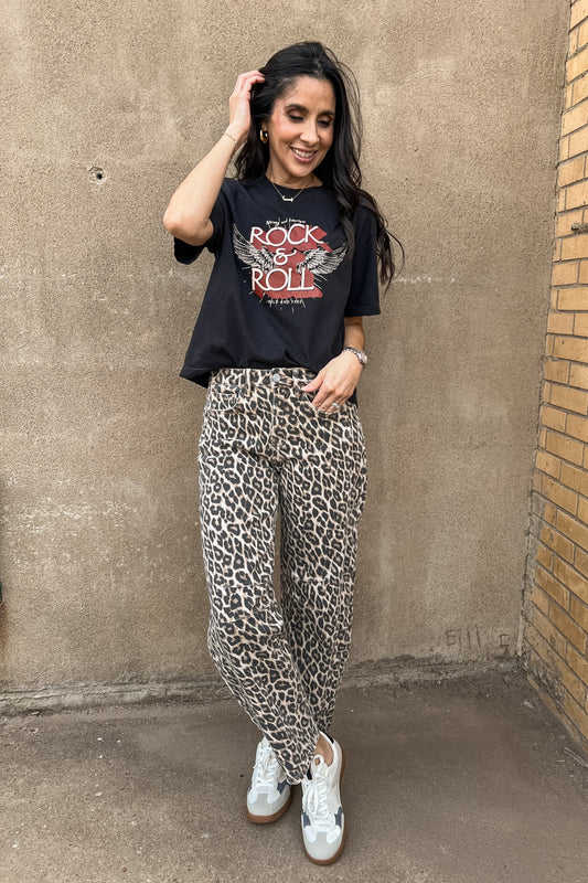 Reya Leopard Print Barrel