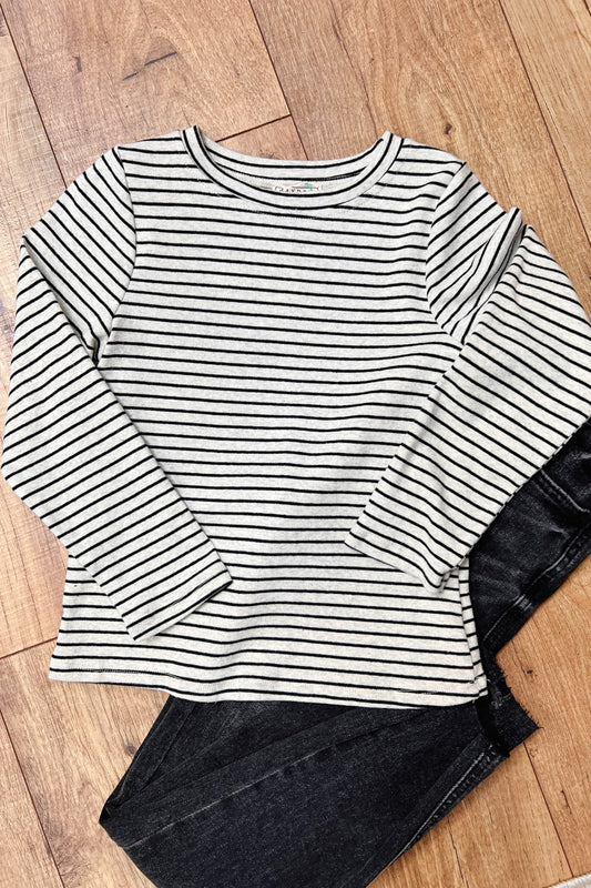 Tierney Striped Youth Long Sleeve