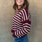 All Time High Striped Sweater