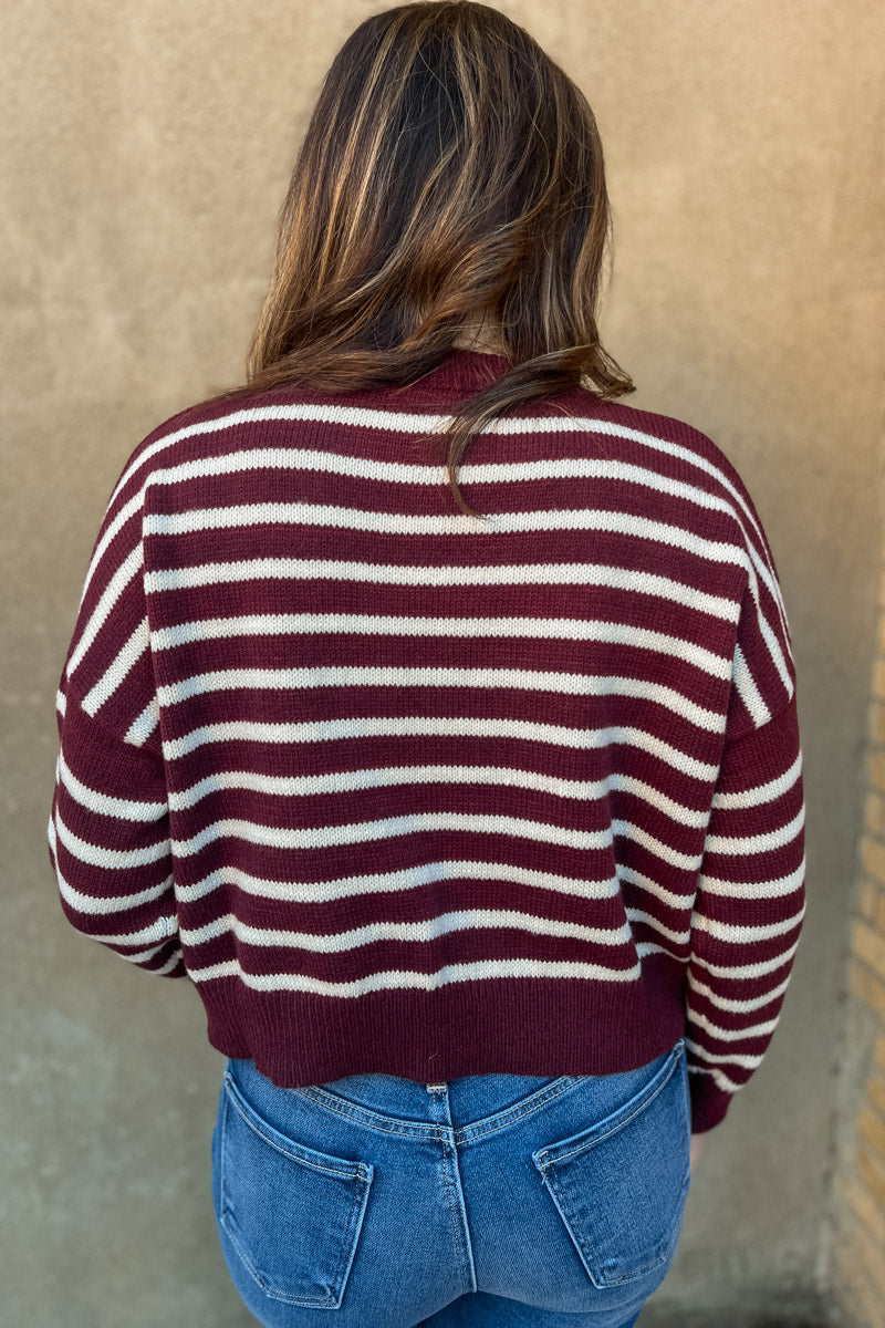 All Time High Striped Sweater