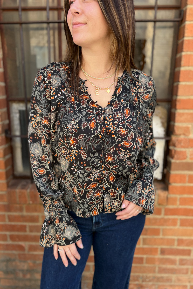 Aurielle Floral Blouse