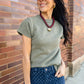 Back At It Short Sleeve Sweater