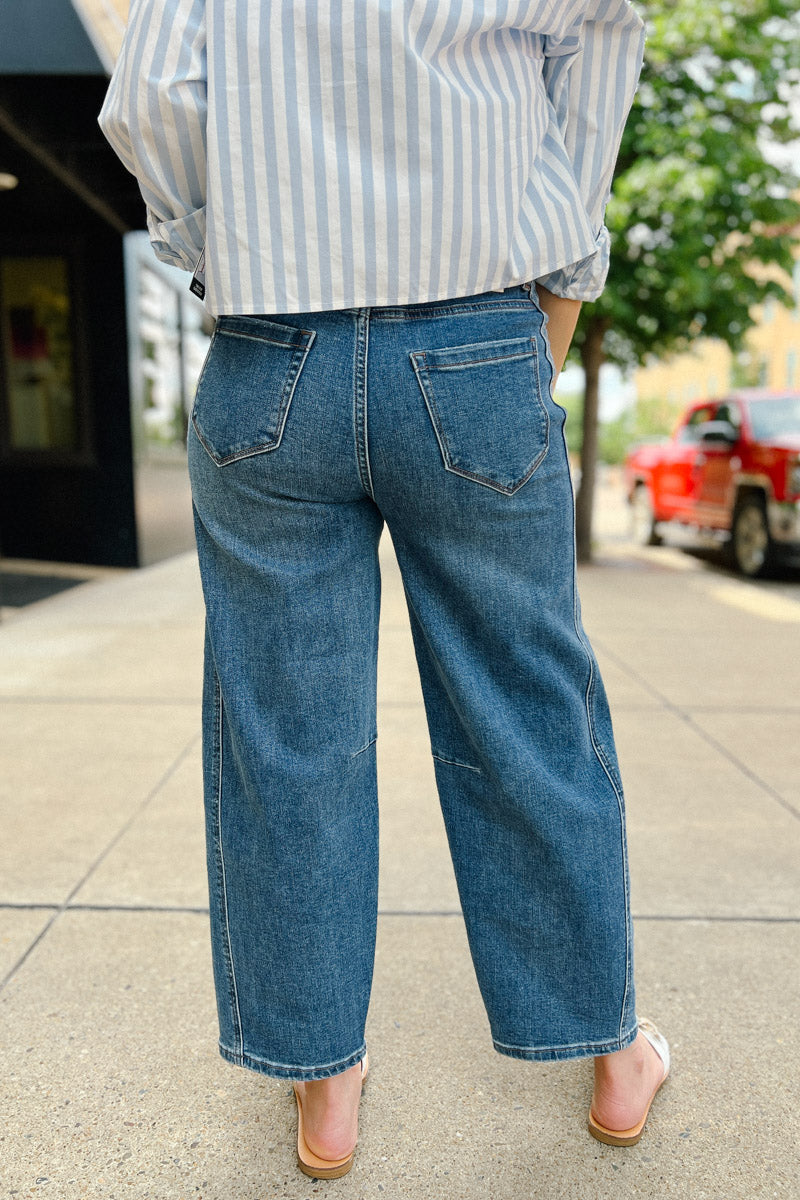 Barni Stretch Barrel Jeans
