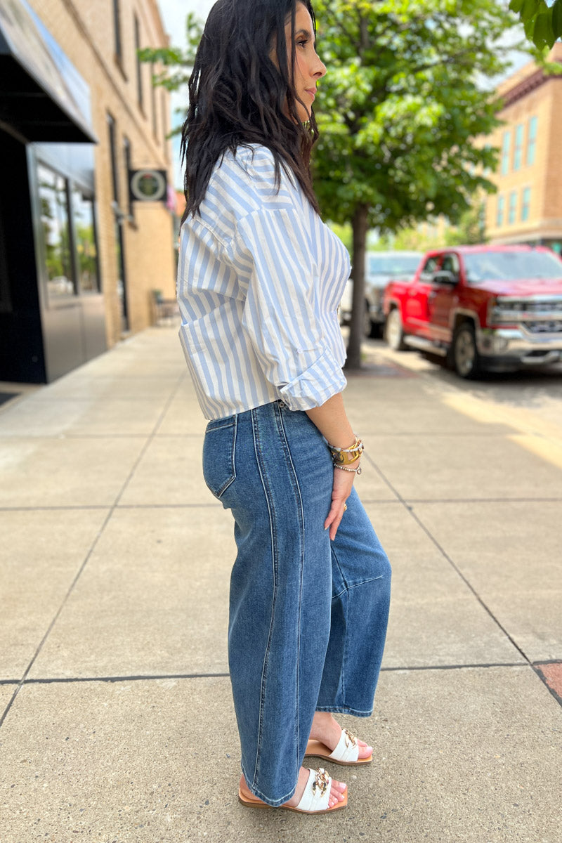 Barni Stretch Barrel Jeans