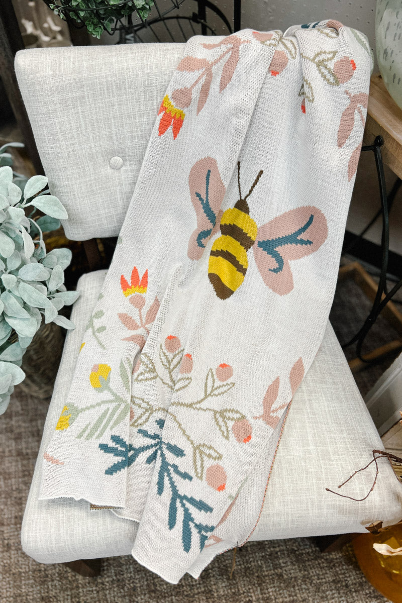 Cotton Bee Blanket 40 x 32