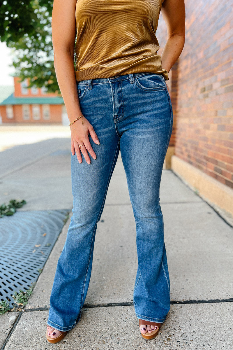 Bella Reflection Double Button HR Flare