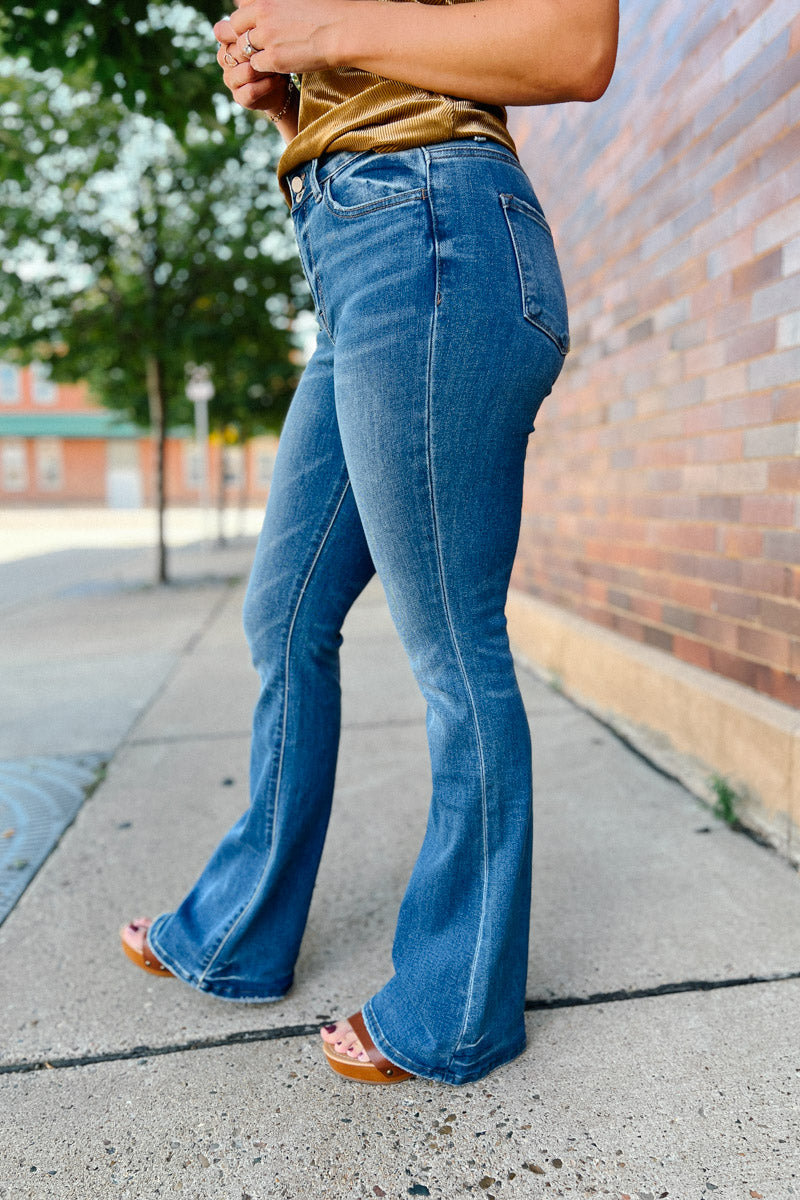 Bella Reflection Double Button HR Flare