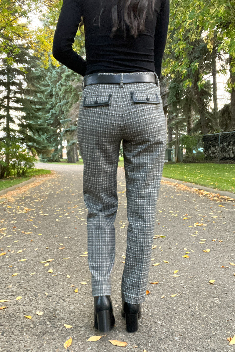 Bernice Mini-check Trouser