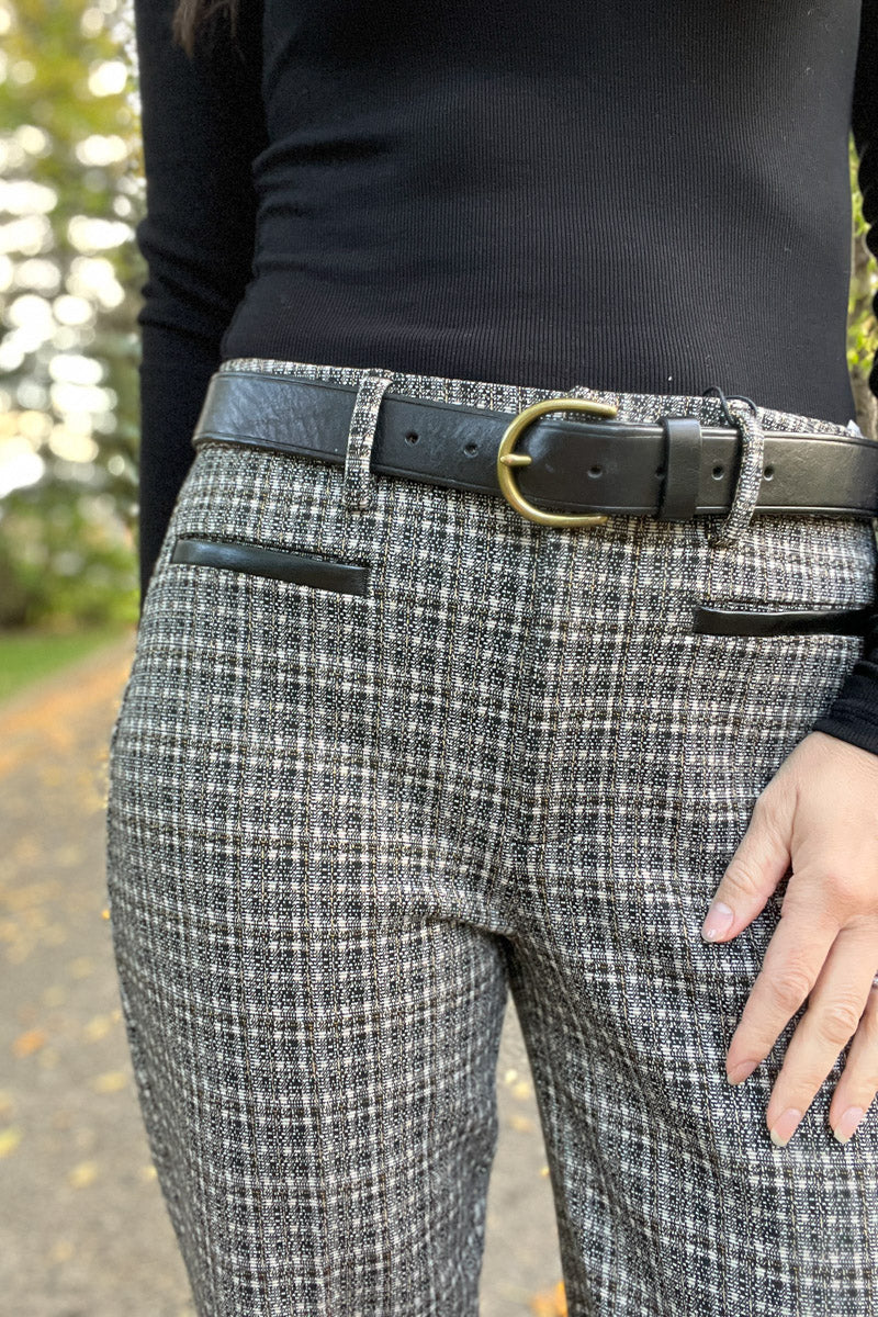 Bernice Mini-check Trouser