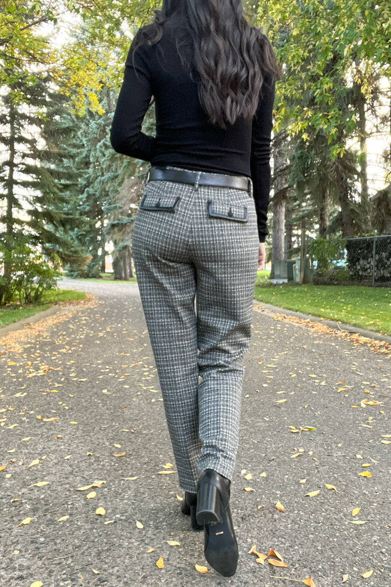 Bernice Mini-check Trouser
