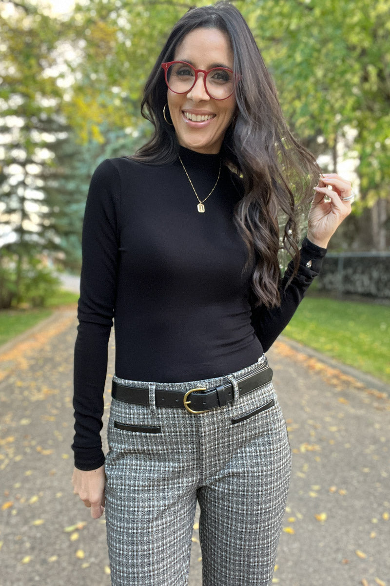 Bernice Mini-check Trouser