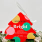 Bright Juniper Holiday Tree Body Wash Sponge