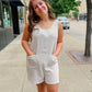 Brooklyn Gauze Romper with Side Button