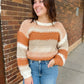 Butter Pecan Chunky Sweater