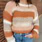 Butter Pecan Chunky Sweater