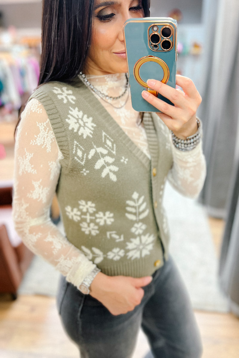 Carolyn CG Sweater Vest