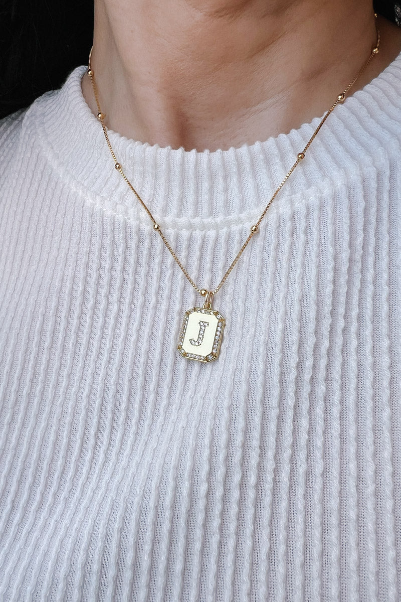 Cheye Initial Necklace