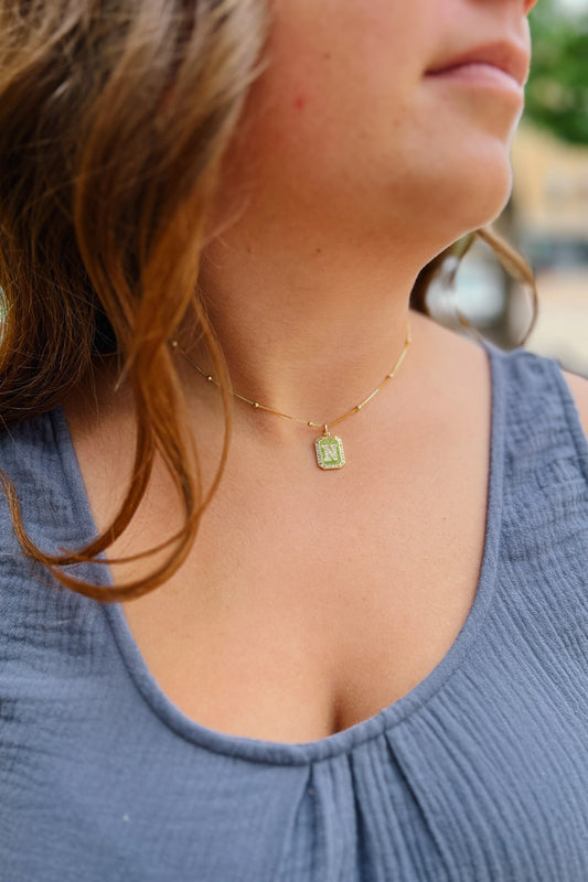 Cheye Initial Necklace