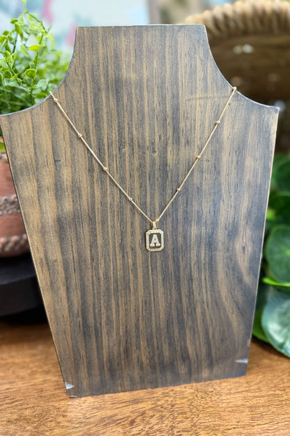 Cheye Initial Necklace
