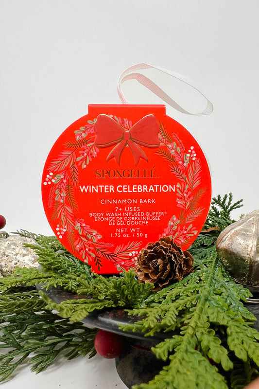 Cinnamon Bark Winter Celebration Body Wash Sponge