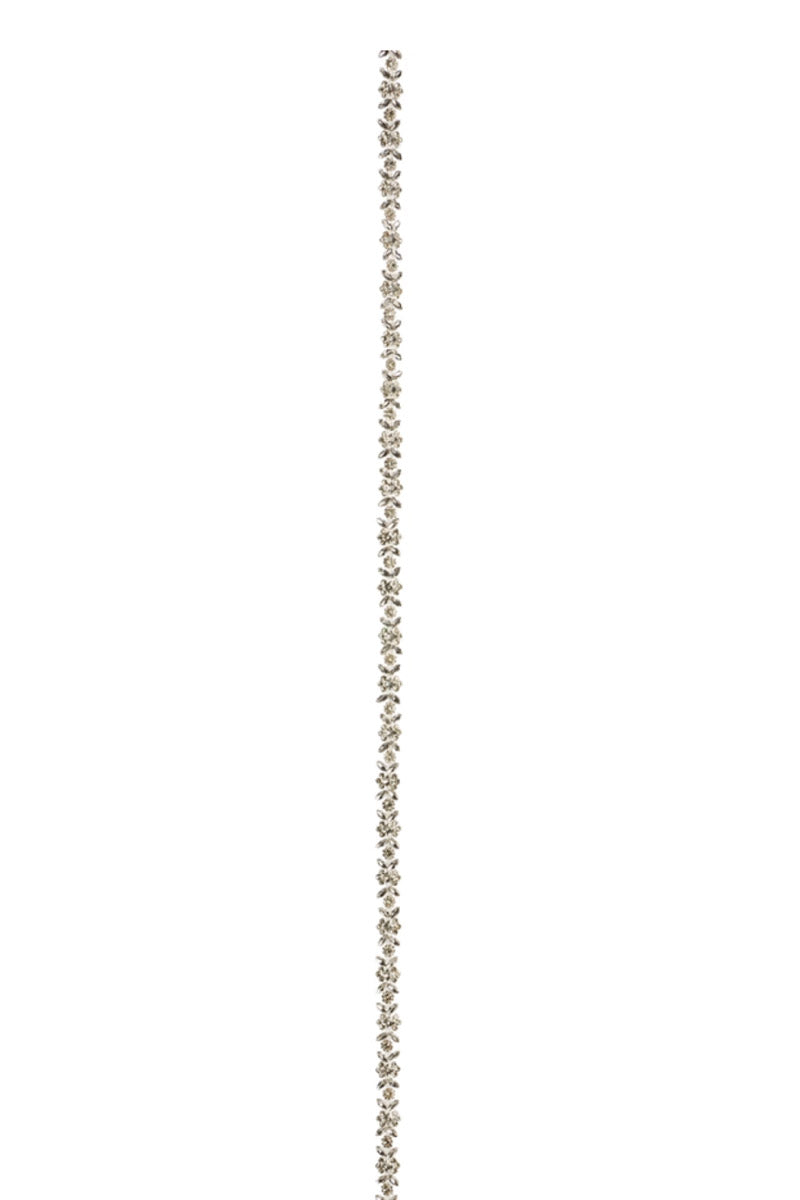 6’ Clear Jeweled Garland