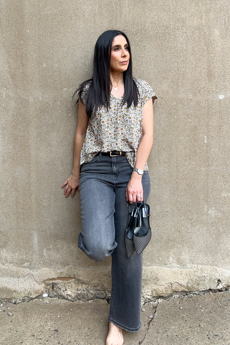 Close to You Ultra High Rise Wide Leg Denim