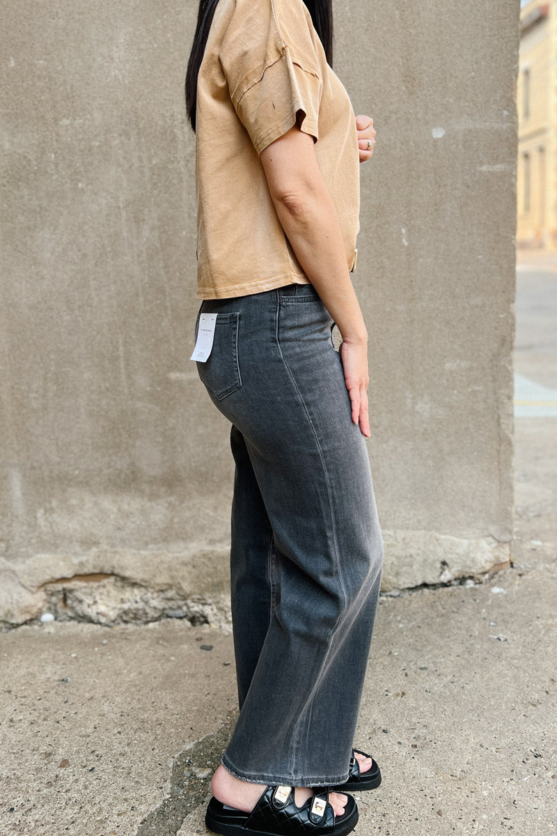 Close to You Ultra High Rise Wide Leg Denim