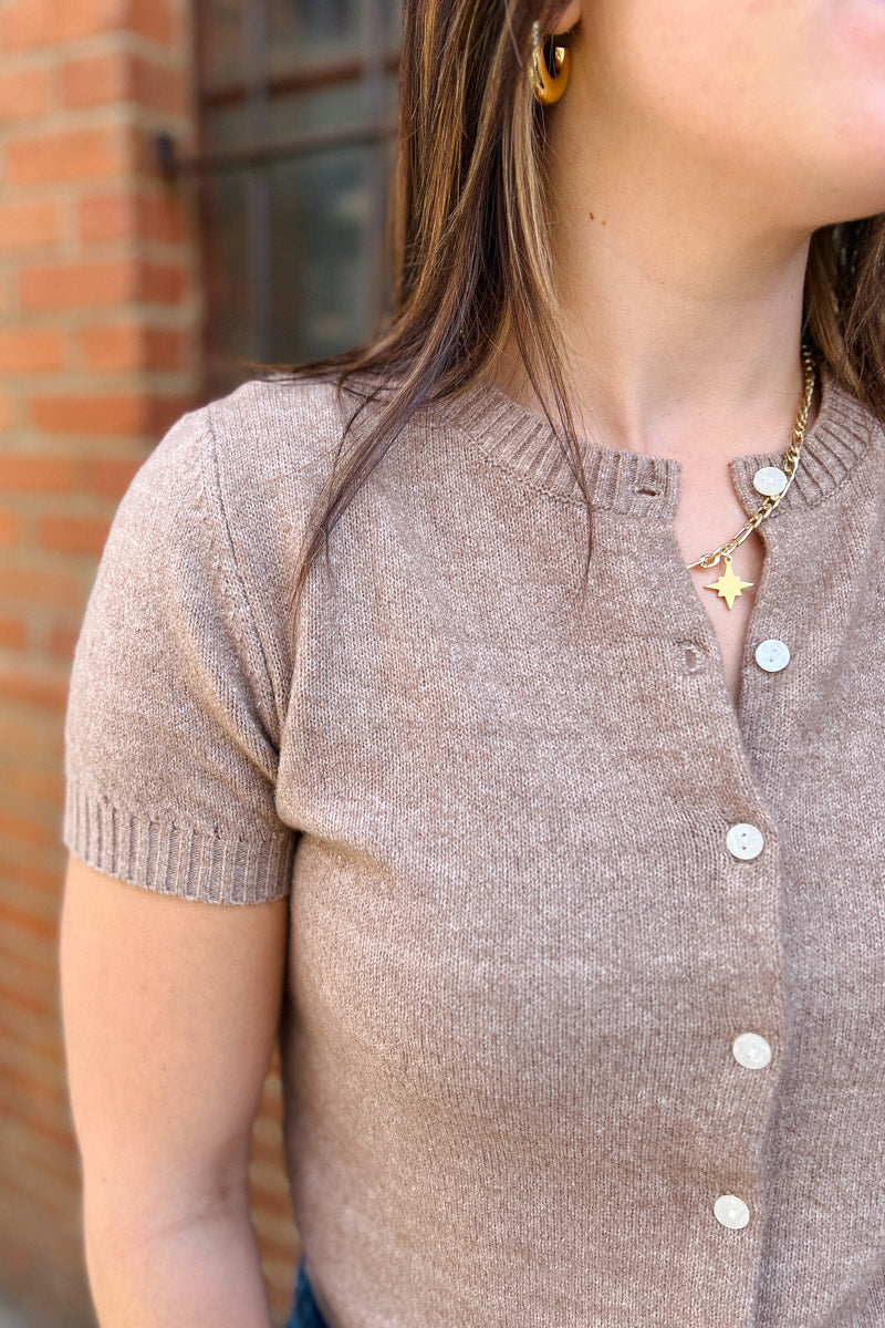 Colleen Short Sleeve Cardigan
