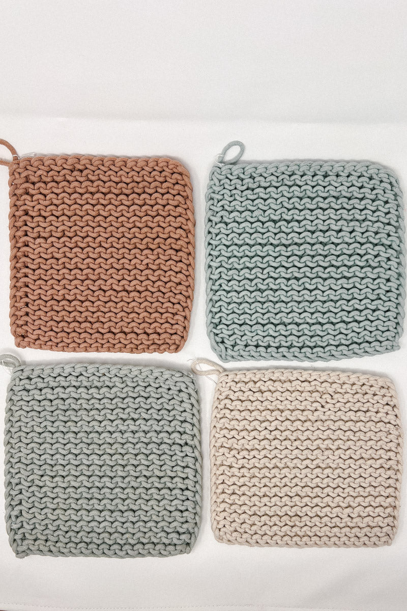 Cotton Crochet Pot Holder