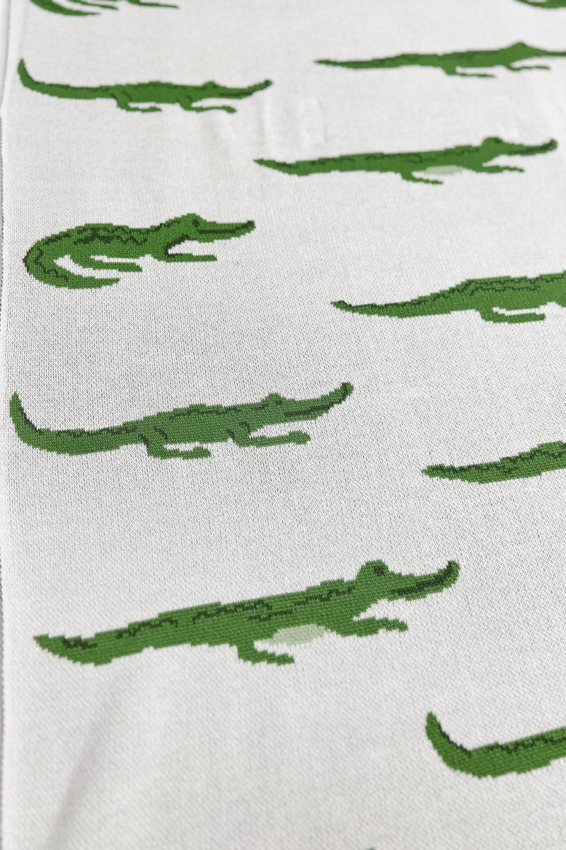 Cotton Knit Blanket 40 x 32