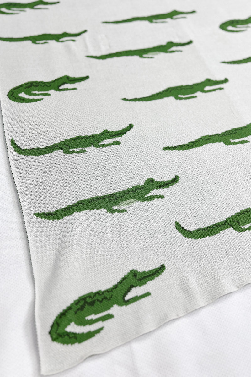 Cotton Knit Blanket 40 x 32